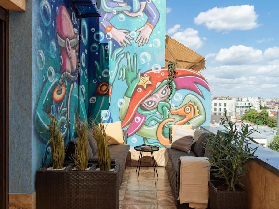 شقة Terrasse Des Plongeurs بوخارست المظهر الخارجي الصورة
